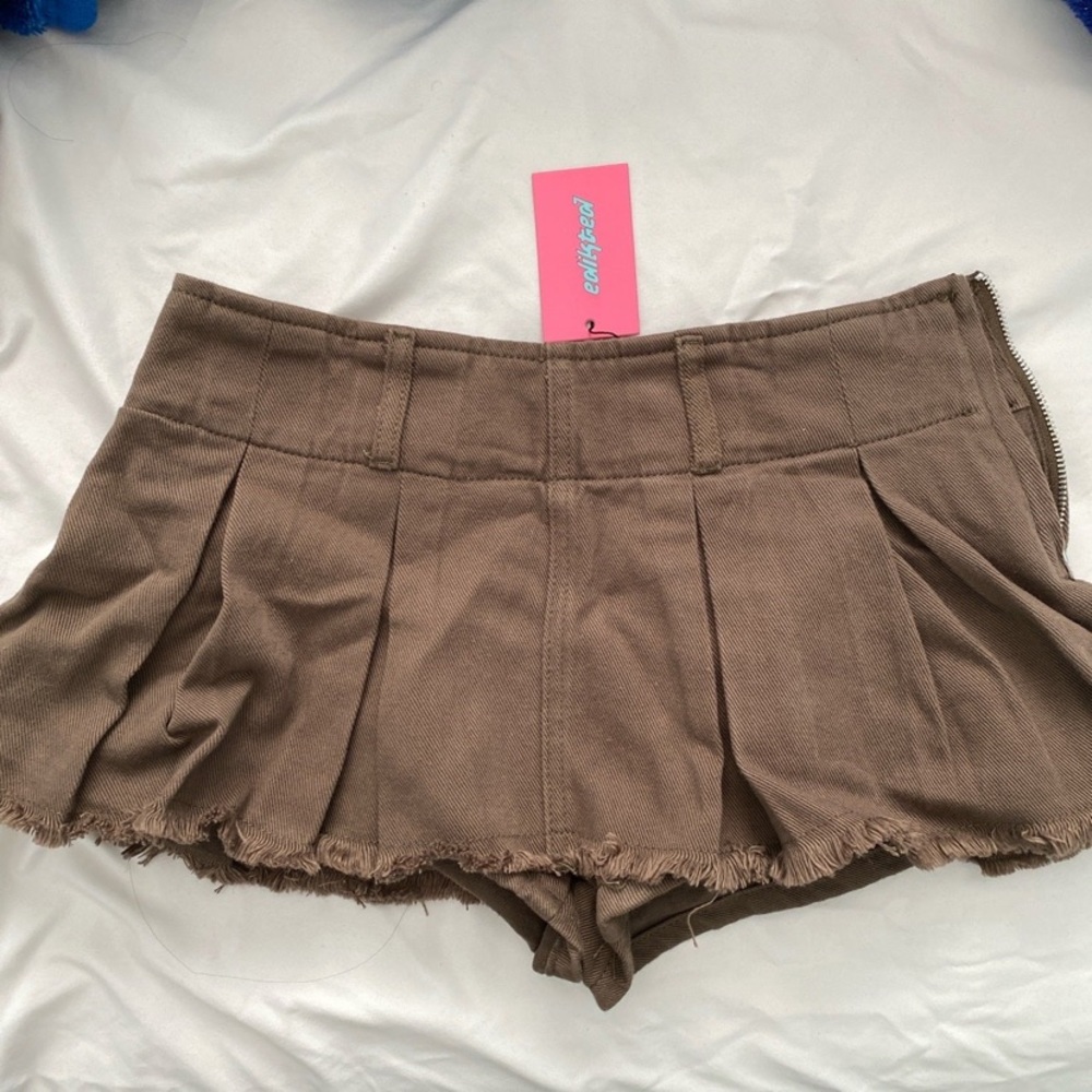 EDIKTED denim skort